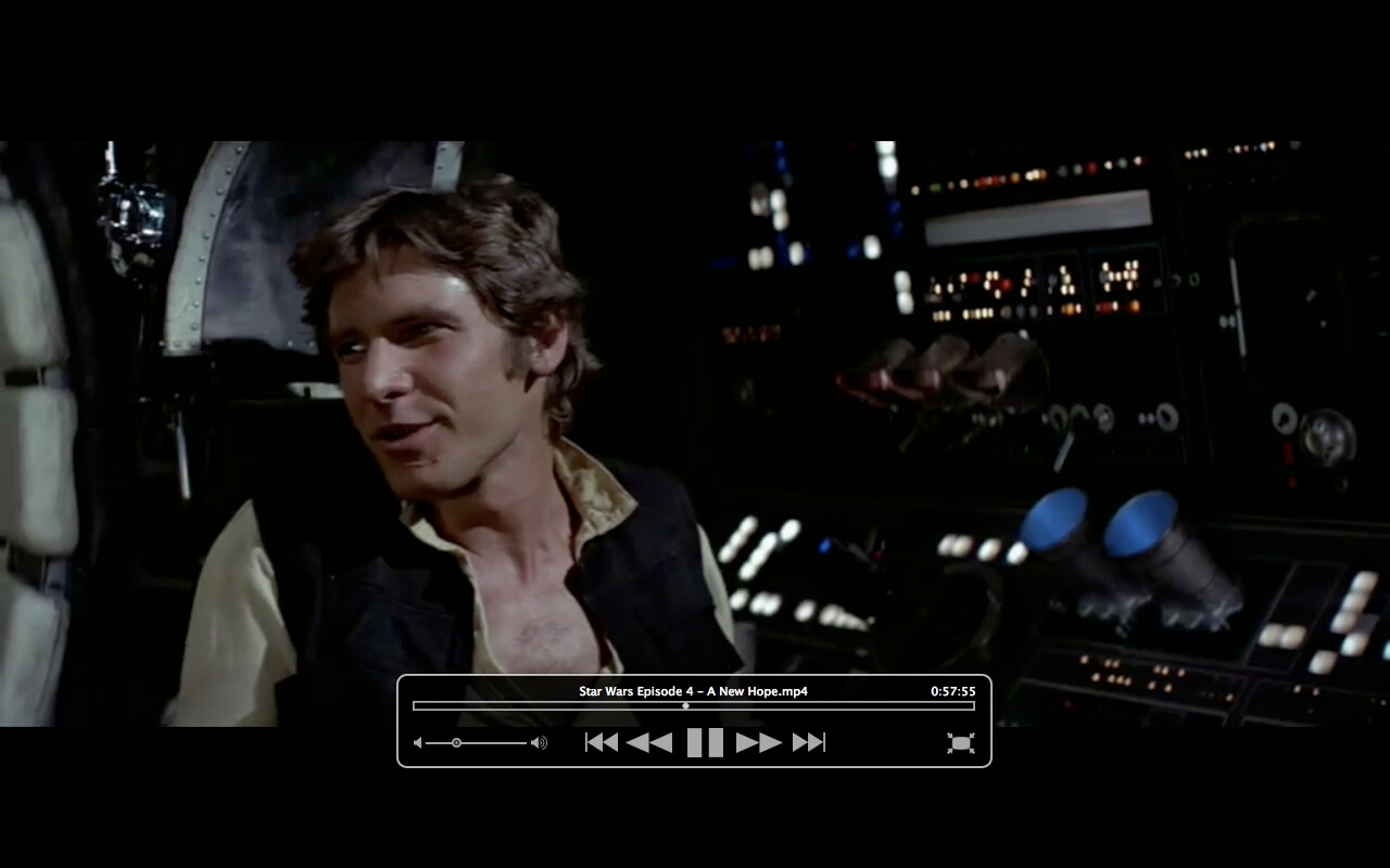 VLC fullscreen playback on Mac